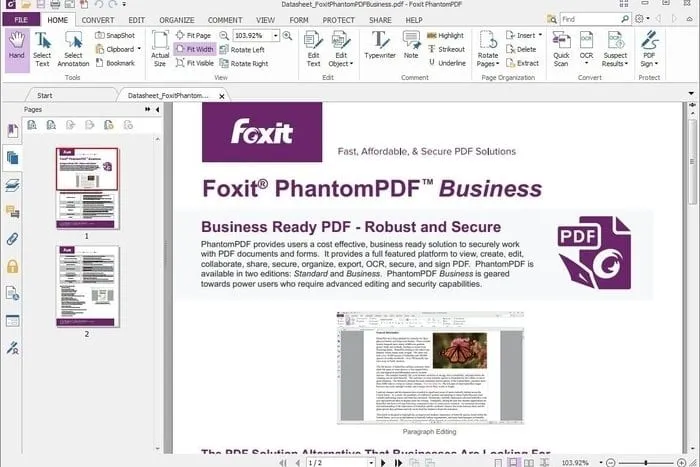 Foxit Phantom PDF