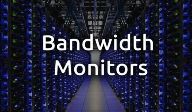 12 melhores ferramentas gratuitas de monitoramento de largura de banda para PC com Windows (2024)