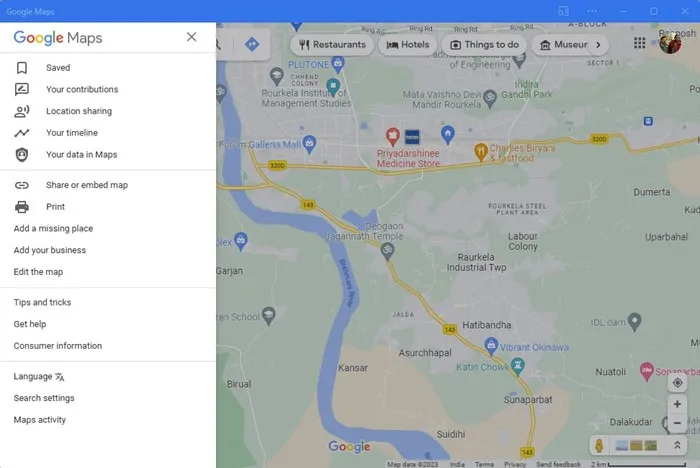 PWA Google Maps