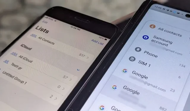 So überprüfen Sie, wo Kontakte auf Android und iPhone gespeichert sind