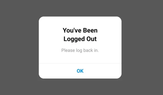 Fortsetter Instagram å logge ut? 12 beste måter å fikse det på