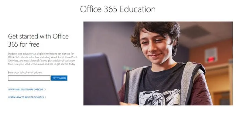 Compte étudiant MS Office