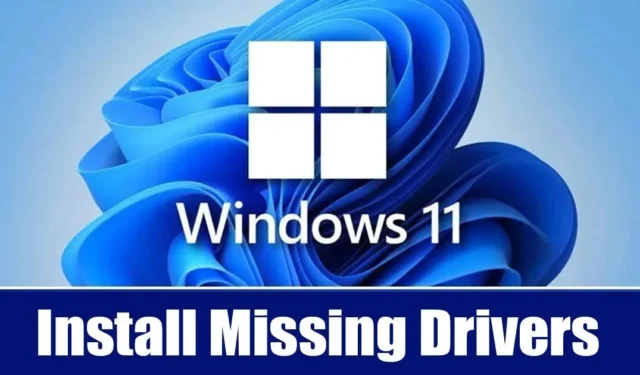 Como instalar drivers ausentes no Windows 11 (4 métodos)