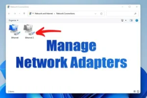 Como ativar ou desativar o adaptador de rede no Windows 11