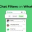 Come utilizzare i nuovi filtri chat su WhatsApp