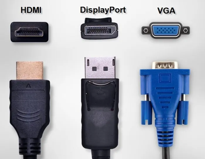 Controleer de verbinding met de monitor