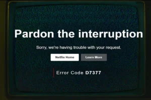 Jak opravit chybu Pardon the Interruption Error na Netflixu? (Všechny cesty)