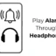 Androidでヘッドフォンからアラームを再生する方法