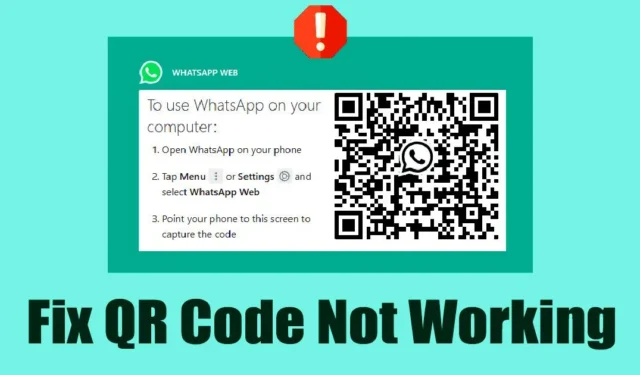 Cómo arreglar el código QR web de WhatsApp que no funciona (11 métodos)