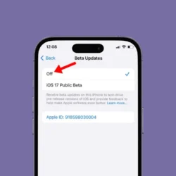 Как отключить бета-обновления на iPhone
