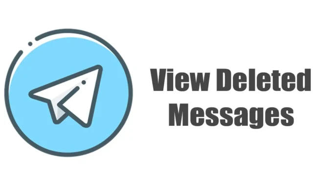 Come visualizzare i messaggi eliminati in Telegram nel 2024