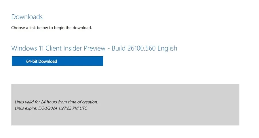 Herunterladen der ISO-Datei