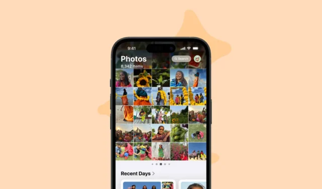 Cómo seleccionar varias fotos en la nueva aplicación Fotos de iOS 18