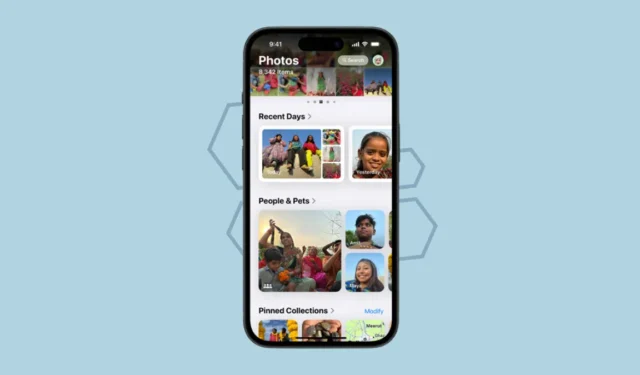 Como personalizar o aplicativo Fotos no iPhone com iOS 18