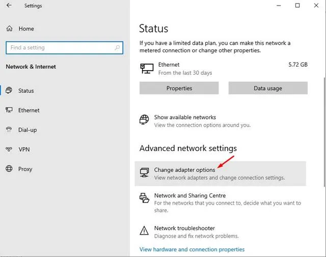 Skonfiguruj DNS AdGuard