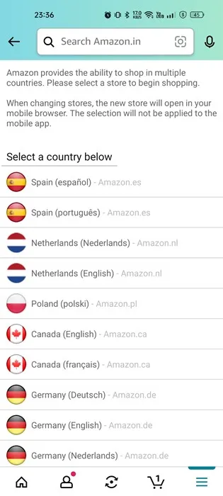 update uw nieuwe land