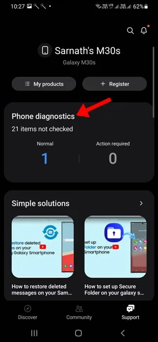 Telefonische diagnose