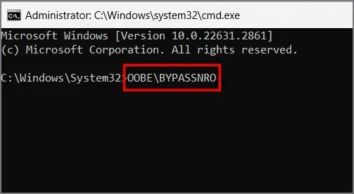 Обход подключения к Интернету во время установки Windows 11