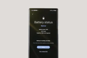 Sådan tjekker du batteriets tilstand på Samsung-telefon