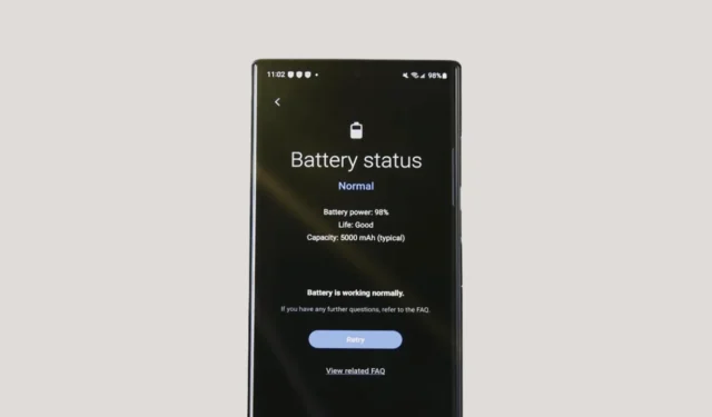 Hoe u de batterijstatus op een Samsung-telefoon kunt controleren