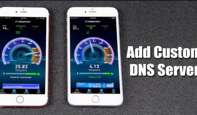 Como adicionar servidor DNS personalizado no iPhone em 2024