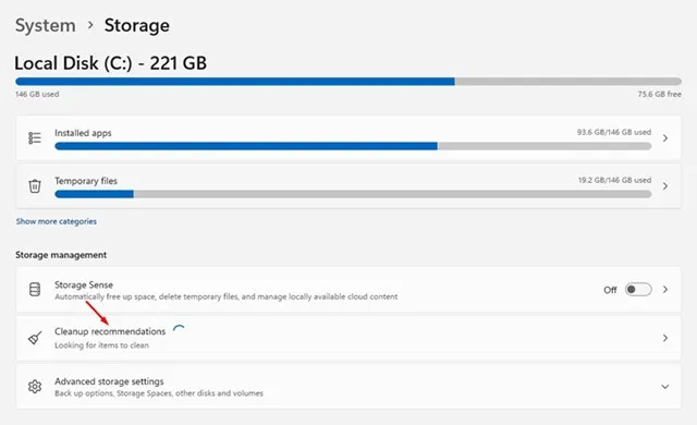 Recommandations de nettoyage