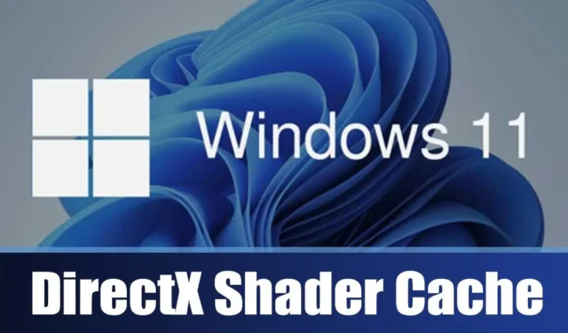 Как да изтриете DirectX Shader Cache в Windows 11