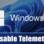 Slik deaktiverer du telemetri på Windows 11 (fullstendig veiledning)