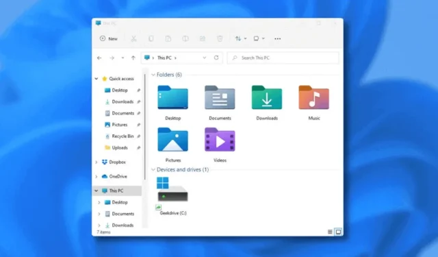 Sådan rettes File Explorer venstre rude mangler i Windows (11 metoder)