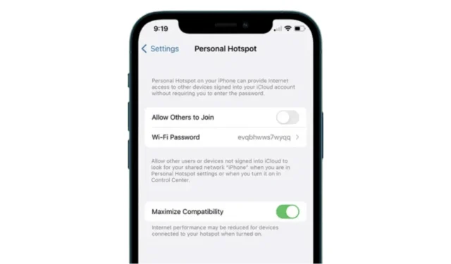 Comment réparer le point d’accès de l’iPhone qui continue de se déconnecter