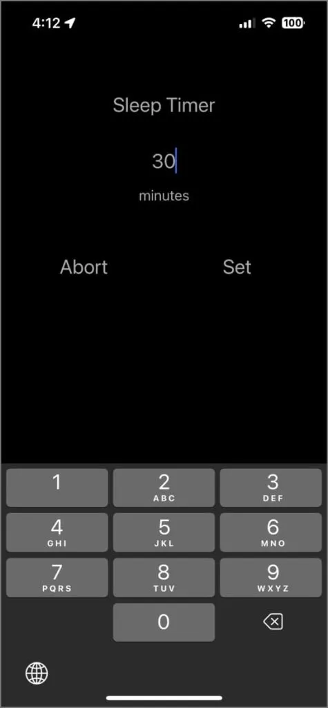 Lommelykt app for iPhone