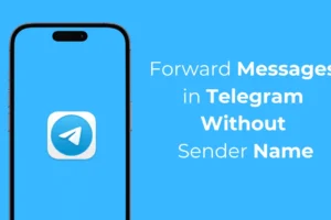 Как да препращате съобщения в Telegram без име на подател