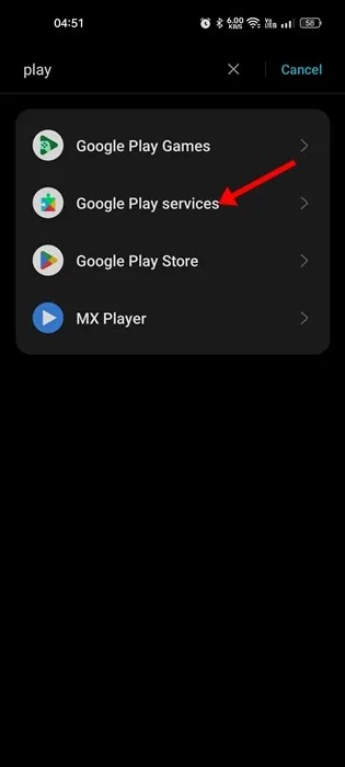 Servicios de Google Play