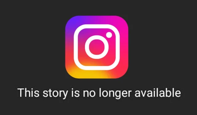 Como corrigir ‘Esta história não está disponível’ no Instagram (12 métodos)