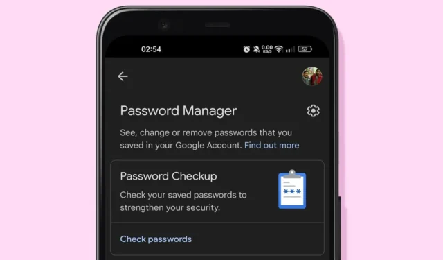 Como usar o Google Password Manager no Android em 2024