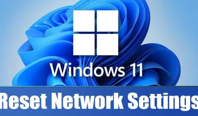 Windows 11에서 네트워크 설정을 재설정하는 방법