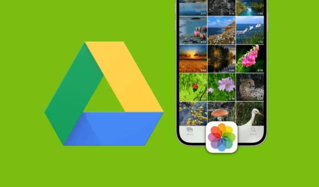 Cómo guardar varias fotos de Google Drive en iPhone