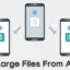 Slik sender du store filer fra Android i 2024