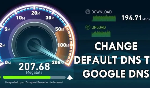 Comment changer le DNS par défaut en Google DNS pour un Internet plus rapide