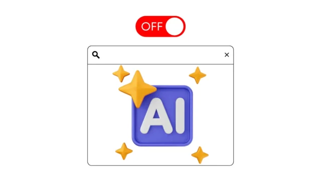 Come disattivare i risultati dell’intelligenza artificiale di Google nella ricerca (tutti i metodi)