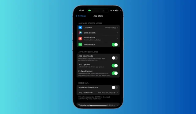 Cómo activar las actualizaciones automáticas de aplicaciones en iPhone