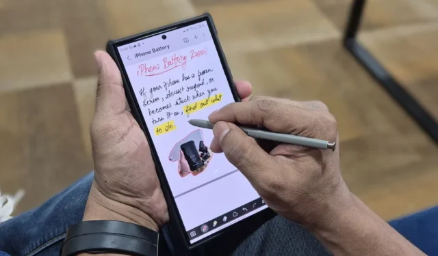 13 nyttige tips og triks for Samsung Notes for å øke produktiviteten