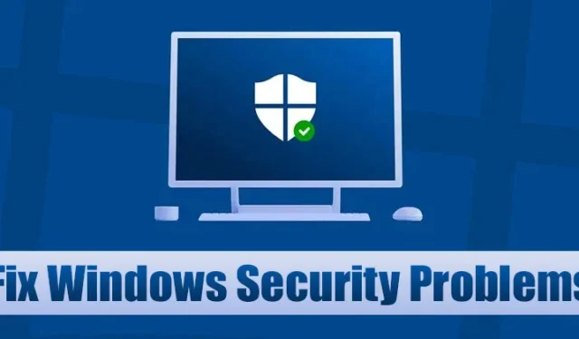 Cómo solucionar el problema de seguridad de Windows que no funciona en Windows 11 (5 métodos)