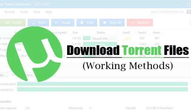 Torrent-bestanden downloaden in 2024 (4 methoden)