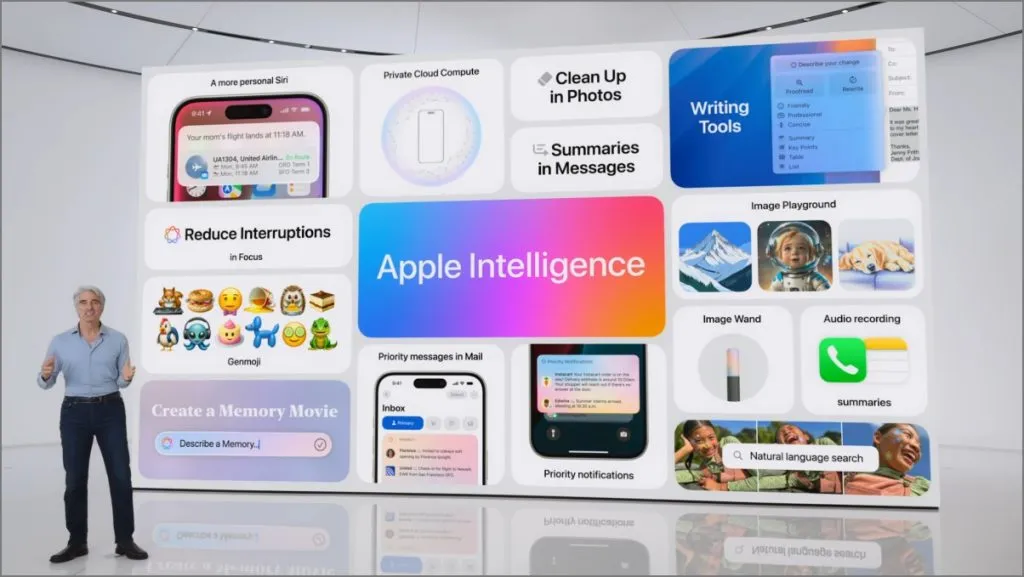 Apple Intelligence sull'iPhone 16 base