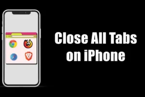 Kuinka sulkea kaikki välilehdet iPhonessa?