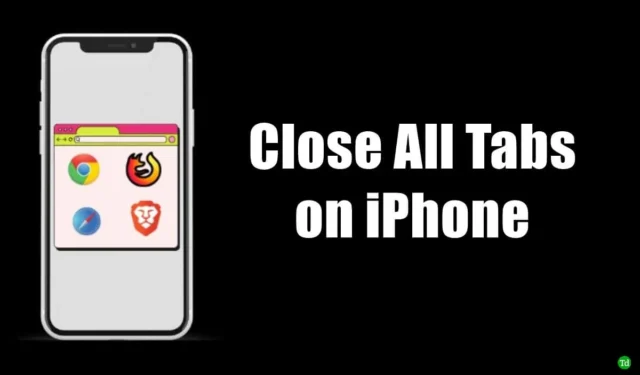 How to Close All Tabs on an iPhone?
