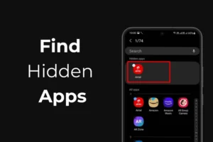 Kuinka löytää piilotettuja sovelluksia Samsung-puhelimesta (3 menetelmää)