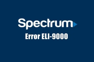 4 Поправки за код на грешка Spectrum ELI-9000