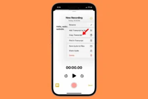 Hoe u live audiotranscriptie op de iPhone kunt gebruiken